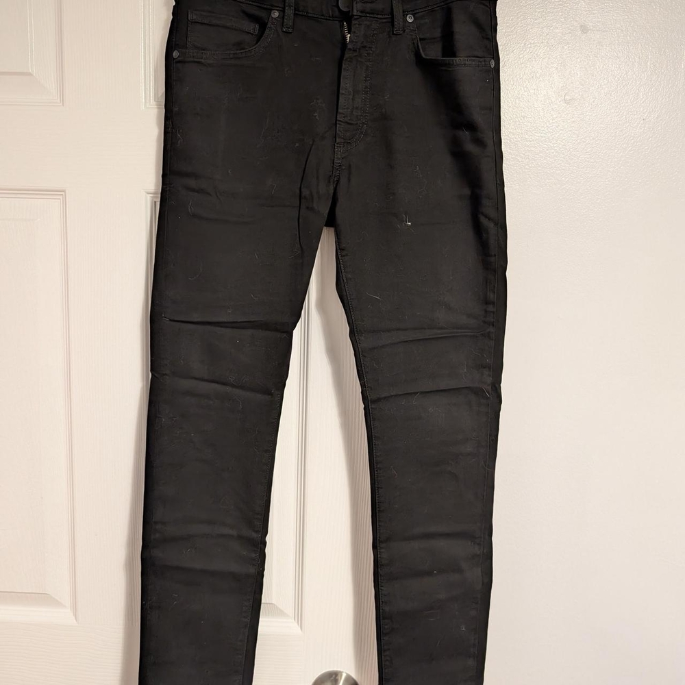 Monfrere Greyson Noir Men's Skinny Jeans Size 31